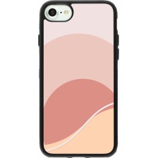 iPhone 7 / 8 / SE (2020, 2022) Case Hülle - Silikon schwarz Autumn 22 abstract sunrise