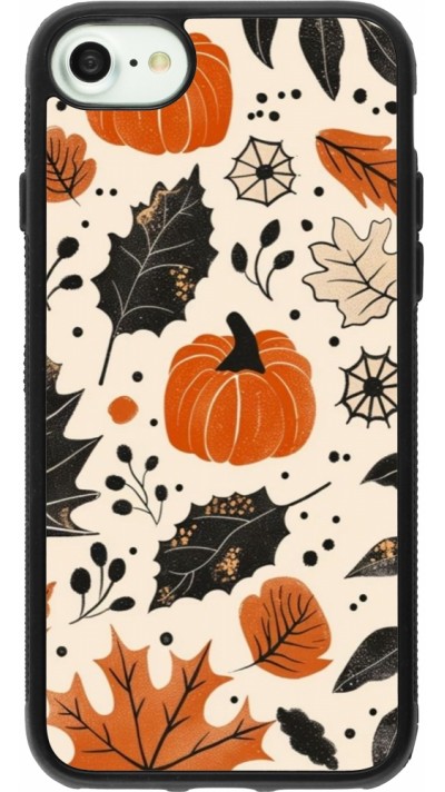 iPhone 7 / 8 / SE (2020, 2022) Case Hülle - Silikon schwarz Autumn 2024 nature