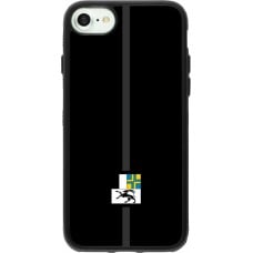 iPhone 7 / 8 / SE (2020, 2022) Case Hülle - Silikon schwarz Kanton GR schwarz
