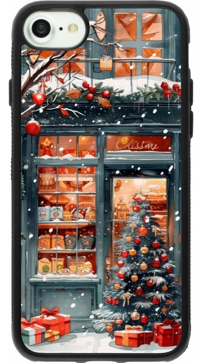iPhone 7 / 8 / SE (2020, 2022) Case Hülle - Silikon schwarz Christmas 25 Xmas Shop