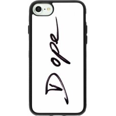 iPhone 7 / 8 / SE (2020, 2022) Case Hülle - Silikon schwarz Dope