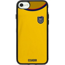 iPhone 7 / 8 / SE (2020, 2022) Case Hülle - Silikon schwarz Ecuador 2022 Fußballtrikot