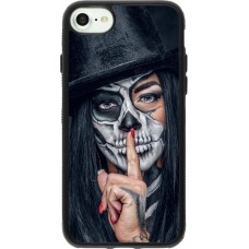 Coque iPhone 7 / 8 / SE (2020, 2022) - Silicone rigide noir Halloween 18 19