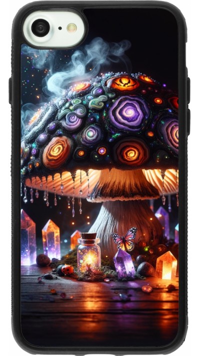iPhone 7 / 8 / SE (2020, 2022) Case Hülle - Silikon schwarz Halloween Zaubertrank Magie