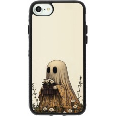 iPhone 7 / 8 / SE (2020, 2022) Case Hülle - Silikon schwarz Halloween 2025 Ghost gardener