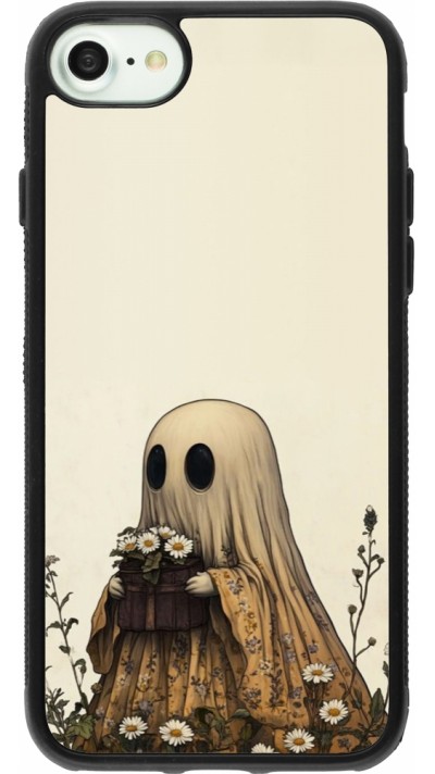 iPhone 7 / 8 / SE (2020, 2022) Case Hülle - Silikon schwarz Halloween 2025 Ghost gardener