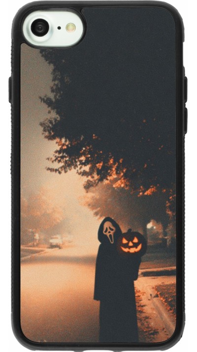 iPhone 7 / 8 / SE (2020, 2022) Case Hülle - Silikon schwarz Halloween 2025 Scream