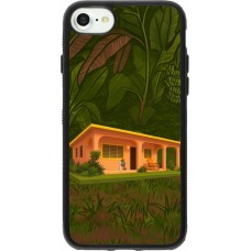 iPhone 7 / 8 / SE (2020, 2022) Case Hülle - Silikon schwarz Benitos house DTMF
