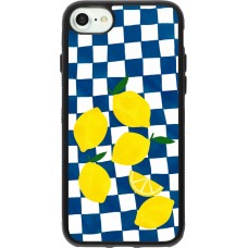 Coque iPhone 7 / 8 / SE (2020, 2022) - Silicone rigide noir Illustration lemons 2026