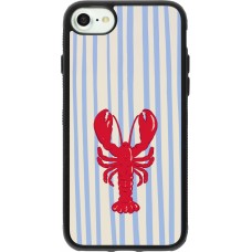 Coque iPhone 7 / 8 / SE (2020, 2022) - Silicone rigide noir Red lobster 2026