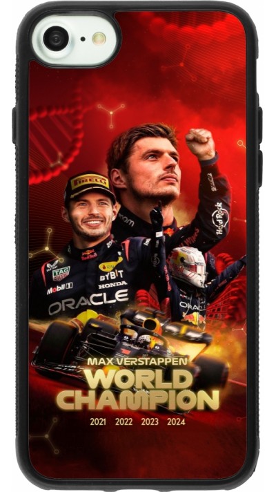 iPhone 7 / 8 / SE (2020, 2022) Case Hülle - Silikon schwarz Max Verstappen Champion 2023