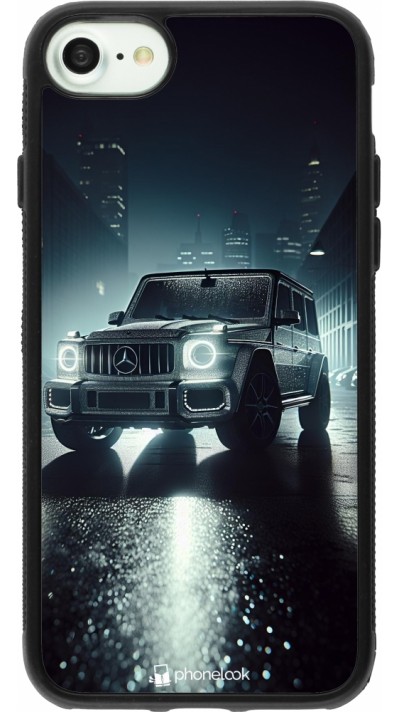 iPhone 7 / 8 / SE (2020, 2022) Case Hülle - Silikon schwarz Mercedes G AMG Nacht