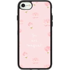 iPhone 7 / 8 / SE (2020, 2022) Case Hülle - Silikon schwarz Mom 2023 your are magical