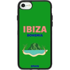 iPhone 7 / 8 / SE (2020, 2022) Case Hülle - Silikon schwarz Pop Summer Destination Ibiza