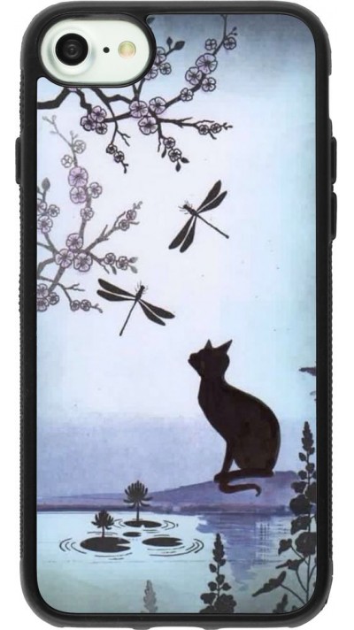 Coque iPhone 7 / 8 / SE (2020, 2022) - Silicone rigide noir Spring 19 12