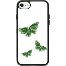 iPhone 7 / 8 / SE (2020, 2022) Case Hülle - Silikon schwarz Butterflies Spring 2026