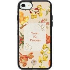 iPhone 7 / 8 / SE (2020, 2022) Case Hülle - Silikon schwarz Trust the process Spring 2026