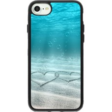 Coque iPhone 7 / 8 / SE (2020, 2022) - Silicone rigide noir Summer 18 19