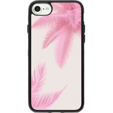 Coque iPhone 7 / 8 / SE (2020, 2022) - Silicone rigide noir Summer 20 15