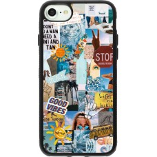 Coque iPhone 7 / 8 / SE (2020, 2022) - Silicone rigide noir Summer 2021 15