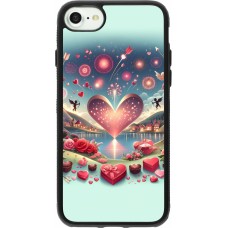 iPhone 7 / 8 / SE (2020, 2022) Case Hülle - Silikon schwarz Valentin 2025 Schick