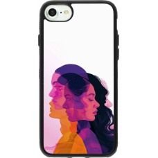 Coque iPhone 7 / 8 / SE (2020, 2022) - Silicone rigide noir Womens day 2026 10