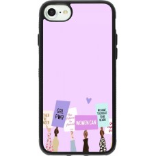 Coque iPhone 7 / 8 / SE (2020, 2022) - Silicone rigide noir Womens day 2026 9