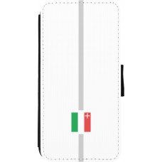 Coque iPhone 7 / 8 / SE (2020, 2022) - Wallet noir Canton NE blanc