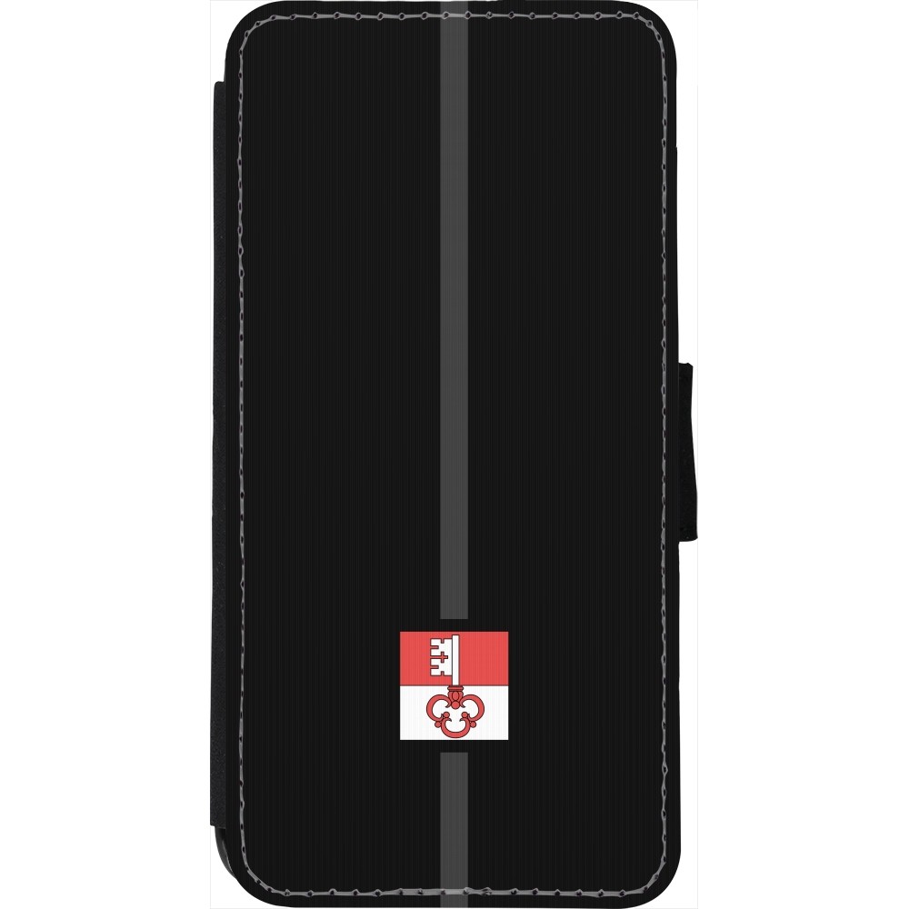 Coque iPhone 7 / 8 / SE (2020, 2022) - Wallet noir Canton OW noir