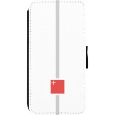 Coque iPhone 7 / 8 / SE (2020, 2022) - Wallet noir Canton SZ blanc