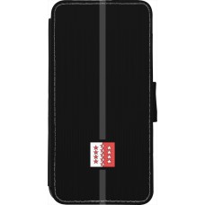 iPhone 7 / 8 / SE (2020, 2022) Case Hülle - Wallet schwarz Kanton VS schwarz
