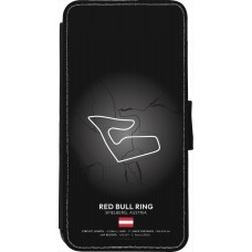 iPhone 7 / 8 / SE (2020, 2022) Case Hülle - Wallet schwarz F1 Track 2025 Austria