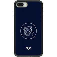 iPhone 7 Plus / 8 Plus Case Hülle - Hybrid Armor schwarz Astrologie Wassermann