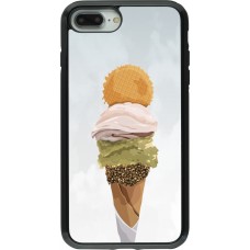 iPhone 7 Plus / 8 Plus Case Hülle - Hybrid Armor schwarz Summer 2025 Cornet