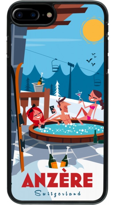 Coque iPhone 7 Plus / 8 Plus - Anzère Mountain Jacuzzi