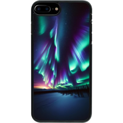 iPhone 7 Plus / 8 Plus Case Hülle - Funkelndes Nordlicht