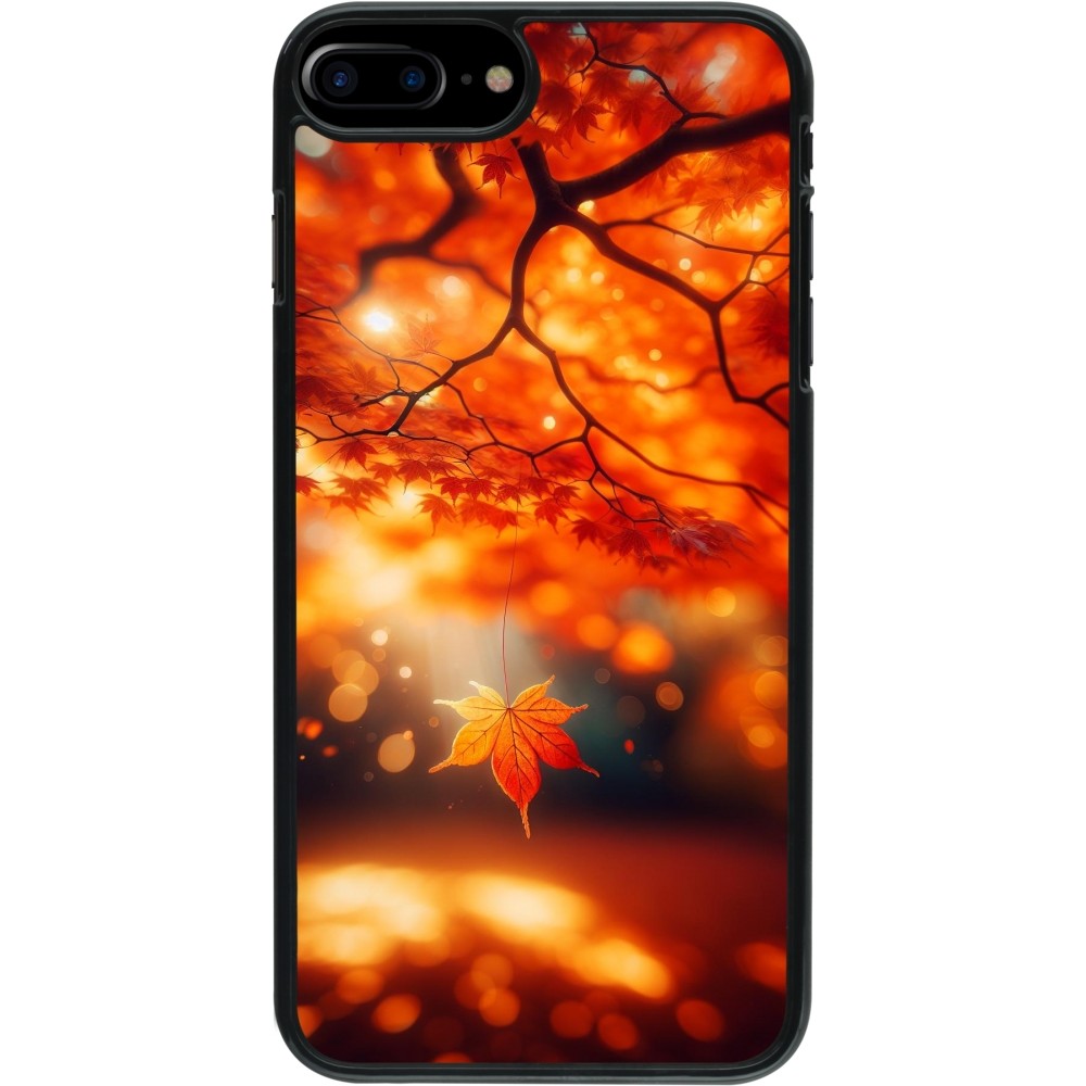 iPhone 7 Plus / 8 Plus Case Hülle - Herbst Magisch Orange
