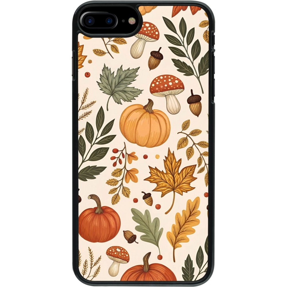 iPhone 7 Plus / 8 Plus Case Hülle - Autumn 25 Autumn pattern