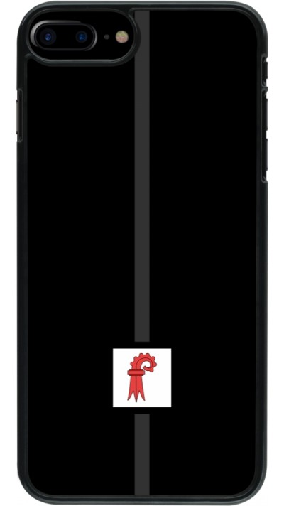 iPhone 7 Plus / 8 Plus Case Hülle - Kanton BL schwarz