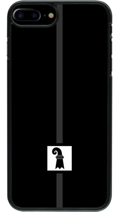 iPhone 7 Plus / 8 Plus Case Hülle - Kanton BS schwarz