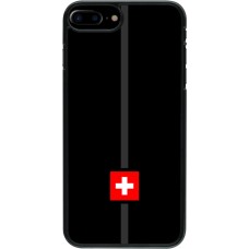 iPhone 7 Plus / 8 Plus Case Hülle - Kanton CH schwarz
