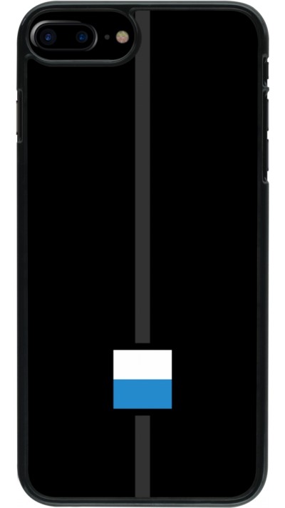 iPhone 7 Plus / 8 Plus Case Hülle - Kanton LU schwarz
