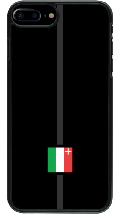 iPhone 7 Plus / 8 Plus Case Hülle - Kanton NE schwarz