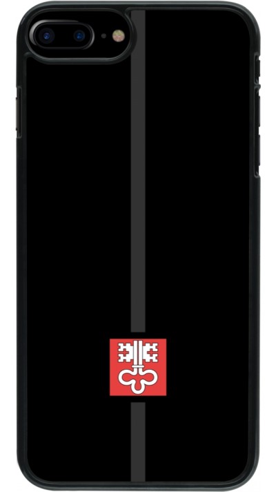 iPhone 7 Plus / 8 Plus Case Hülle - Kanton NW schwarz