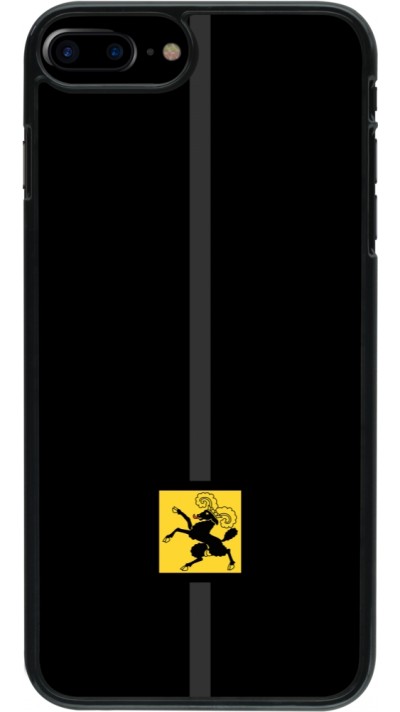 iPhone 7 Plus / 8 Plus Case Hülle - Kanton SH schwarz