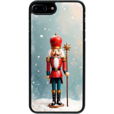 Coque iPhone 7 Plus / 8 Plus - Christmas 25 Nutcracker Snow
