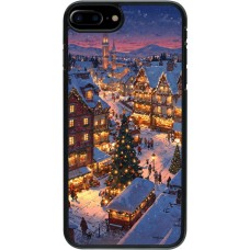 iPhone 7 Plus / 8 Plus Case Hülle - Christmas 25 Xmas Village