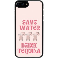 iPhone 7 Plus / 8 Plus Case Hülle - Cocktail Save Water Drink Tequila