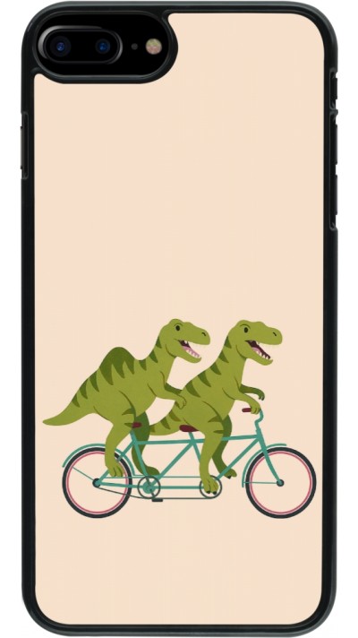 Coque iPhone 7 Plus / 8 Plus - Dinosaurs on bikes 2026