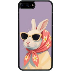 Coque iPhone 7 Plus / 8 Plus - Easter 2026 Rabbit with scarf
